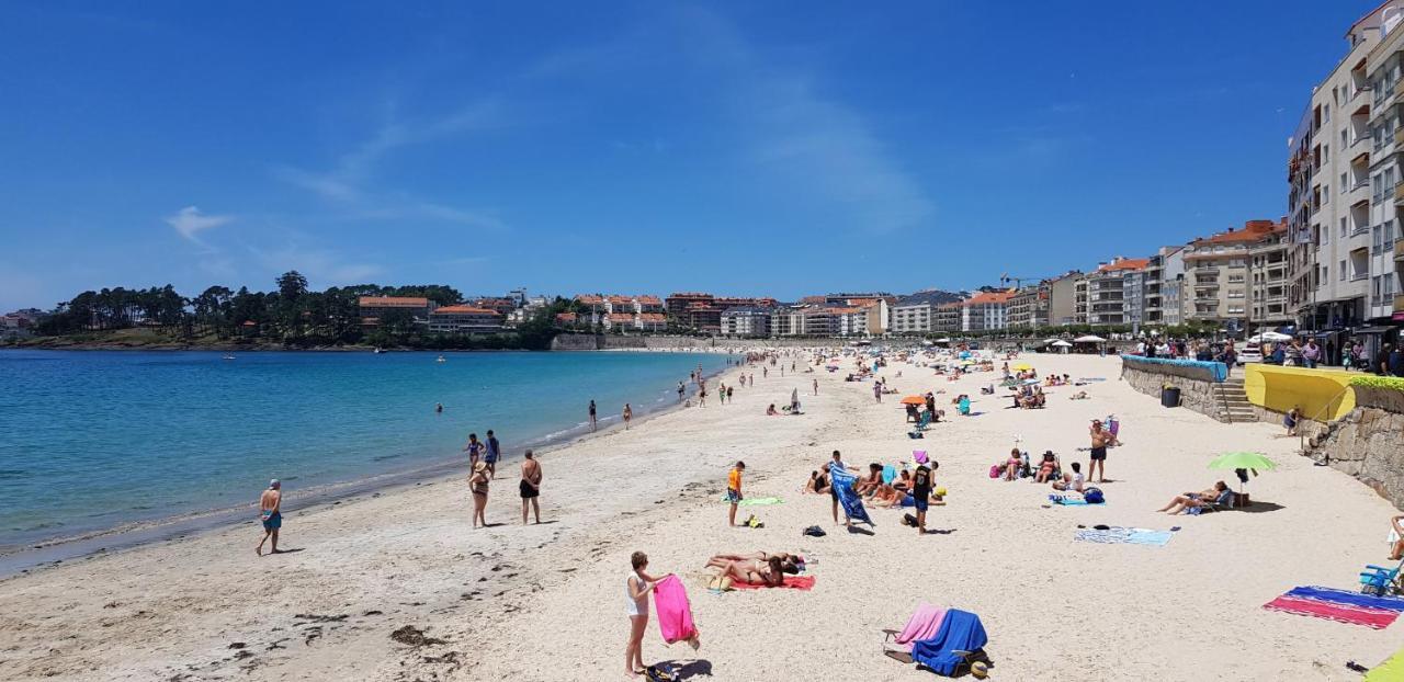 Piso Exterior A Escasos Metros De La Playa Panadeira Con Plaza De Garaje Apartment Sanxenxo Exterior photo